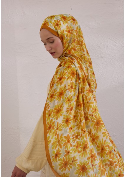 Sunflower Desen Rami Şal Gün Işığı