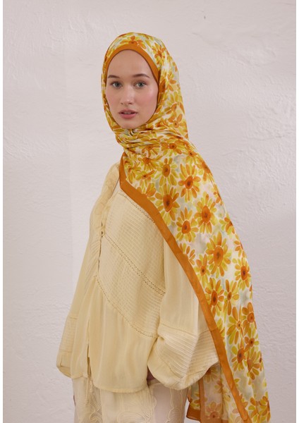 Sunflower Desen Rami Şal Gün Işığı modelleri