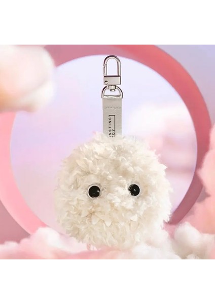 Anahtar Buckle Instinctoy Fluffy Peluş Kolye Serisi 2 Li Kutu Oyuncak Bebek Sevimli Anime Figür Süsleri Hediye Koleksiyonu Renk: Krem Pirinç (Yurt Dışından)