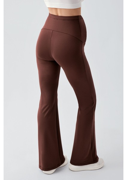 Termal Şardonlu Sıcak Tutan Esnek Beli Ayarlanabilir Kışlık Ispanyol Paça Hamile Tayt T18 modelleri