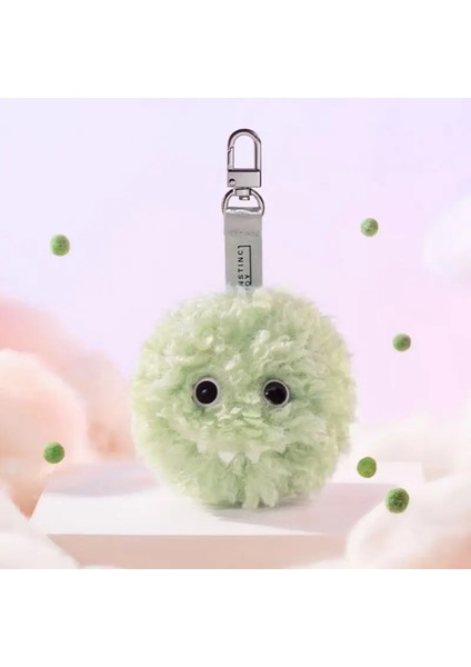 Anahtar Buckle Instinctoy Fluffy Peluş Kolye Serisi 2 Li Kutu Oyuncak Bebek Sevimli Anime Figür Süsleri Hediye Koleksiyonu Renk: Otlak Yeşil (Yurt Dışından)