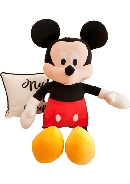 35CM Disney Mickey Mouse Peluş Oyuncaklar Kawaii Anime Mickey Minnie Dolgulu Peluş Modeller Çocuklar Için Dekorasyon Bebekleri Doğum Günü Hediyesi: 35CM (Yurt Dışından)