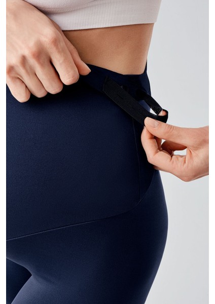 Termal Şardonlu Sıcak Tutan Esnek Beli Ayarlanabilir Kışlık Ispanyol Paça Hamile Tayt T18 fiyatları