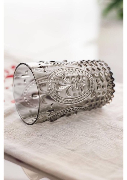 Akrilik Füme 6 Lı Kısa Bardak fiyatları