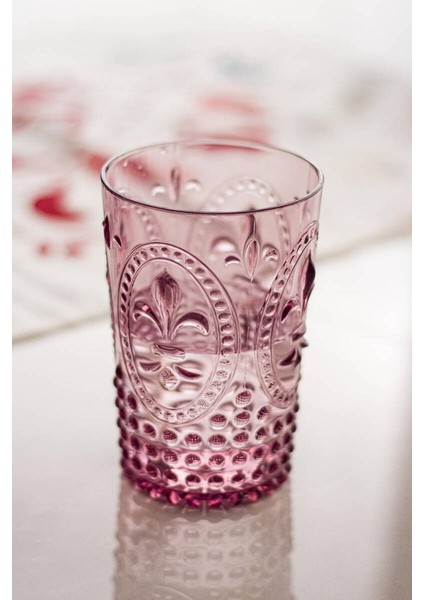 Akrilik Mürdüm Kısa Bardak