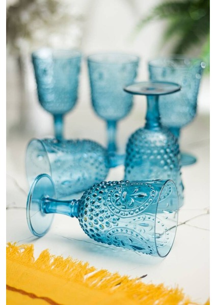 Akrilik Aquamarin Ayaklı Bardak fırsatları