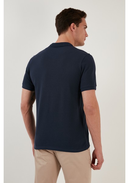 Pamuklu Regular Fit Düğmeli Polo Yaka 3'lü Paket T Shirt Erkek T SHİRT 5902127S3