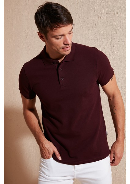 Pamuklu Regular Fit Düğmeli Polo Yaka 5'li Paket T Shirt Erkek T SHİRT 5902127S5