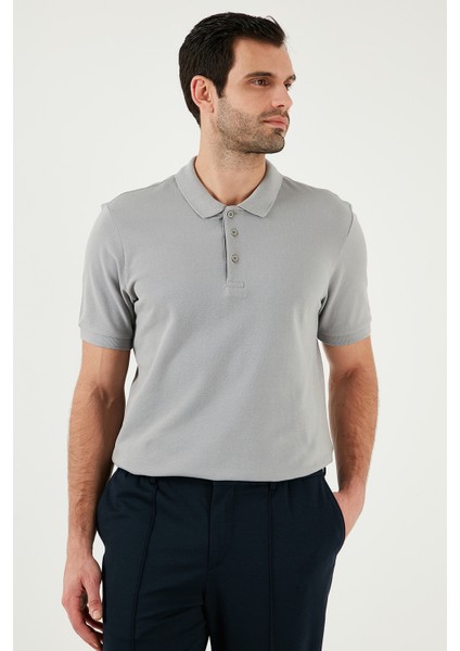 Pamuklu Regular Fit Düğmeli Polo Yaka 5'li Paket T Shirt Erkek T SHİRT 5902127S5 modelleri