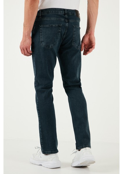 Pamuklu Regular Fit Normal Bel Boru Paça Jeans Erkek KOT PANTOLON 2211S81PARMA