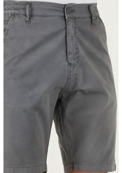 Pamuklu Slim Tapered Bermuda Şort Erkek ŞORT 4503S67SMILANO indirimleri
