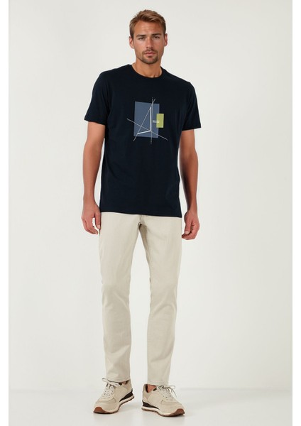 Pamuklu Regular Fit Normal Bel Boru Paça Jeans Erkek KOT PANTOLON 2211S66PARMA