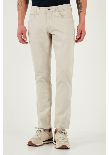 Pamuklu Regular Fit Normal Bel Boru Paça Jeans Erkek KOT PANTOLON 2211S66PARMA
