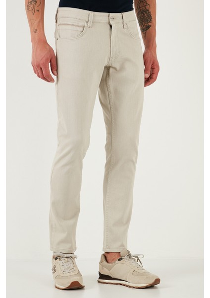 Pamuklu Regular Fit Normal Bel Boru Paça Jeans Erkek KOT PANTOLON 2211S66PARMA