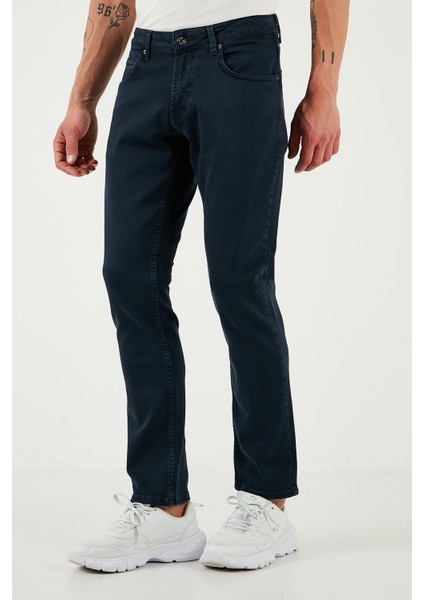 Pamuklu Regular Fit Normal Bel Boru Paça Jeans Erkek KOT PANTOLON 2210S64PARMA fiyatları