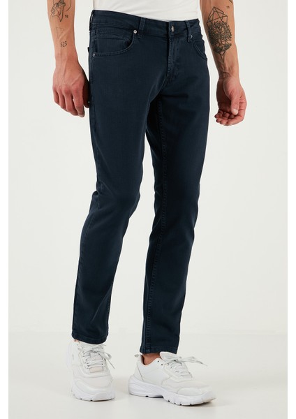 Pamuklu Regular Fit Normal Bel Boru Paça Jeans Erkek KOT PANTOLON 2210S64PARMA fırsatları