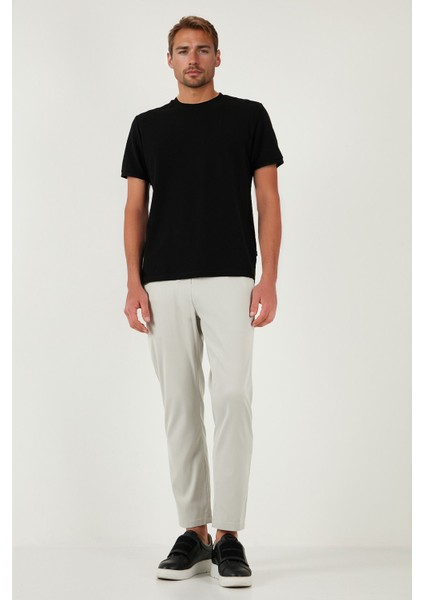 Pamuklu Slim Fit Lastikli Bel Boru Paça Pantolon Erkek PANTOLON 5545S87JMILANO