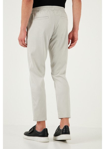 Pamuklu Slim Fit Lastikli Bel Boru Paça Pantolon Erkek PANTOLON 5545S87JMILANO