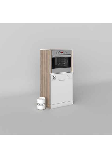 Kenzlife Ankastre Fırın&bulaşık Makinesi Dolabı Botan Crd 150*70*60 Çamaşır Makinesi fiyatları