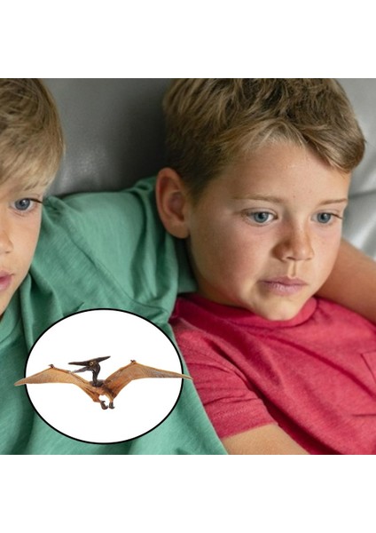 Pvc Mini Canlı Dinozor Pterosaur Figürleri Çocuklar Için Pterodactyl (Yurt Dışından)