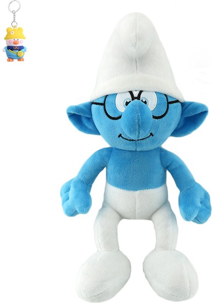 Şirin Peluş Oyuncak Smurf Karikatür Anime Çevresel Bebek Çocuk Doğum Günü Hediyesi (Yurt Dışından)