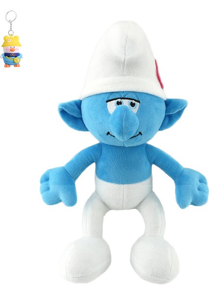 Şirin Peluş Oyuncak Smurf Karikatür Anime Çevresel Bebek Çocuk Doğum Günü Hediyesi (Yurt Dışından)