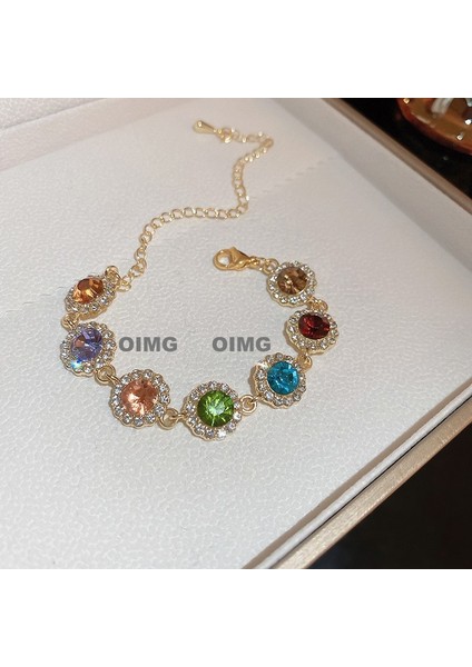 Yeni Elektroliz Zirkonya Aşk Iyi Şans Bilezik Niş Tatlı Yüz Nimet Bilezik Mizaç Bilezik Duygusu Ile (Yurt Dışından)