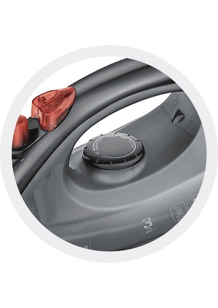 Ar684 Olivya 2400W Seramik Tabanlı Ütü