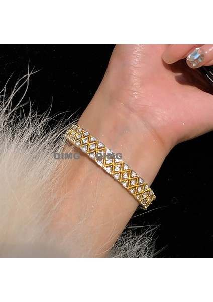 Yeni Geometrik Iyi Şans Bileziği Narin Vintage Bilezik Kutsama El Takıları (Yurt Dışından)