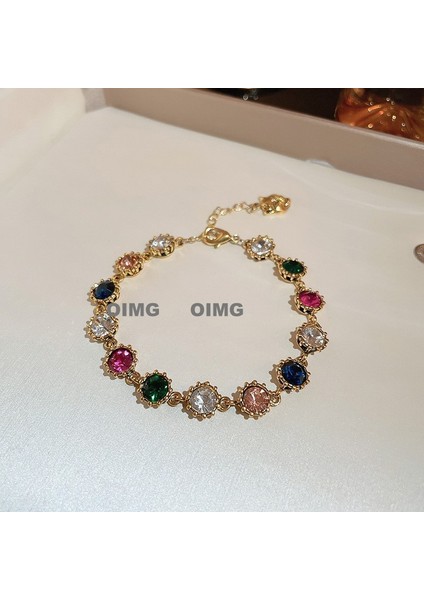 Yeni Elektroliz Zirkonya Aşk Iyi Şans Bilezik Niş Tatlı Yüz Nimet Bilezik Mizaç Bilezik Duygusu Ile (Yurt Dışından)