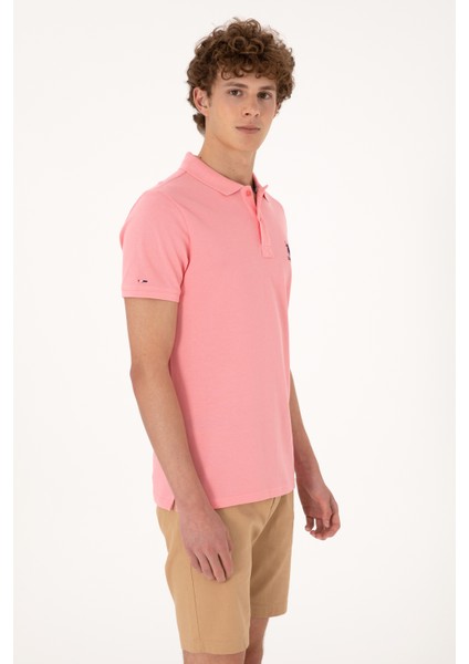 Erkek Pembe Tişört Basic 50298041-VR041 modelleri