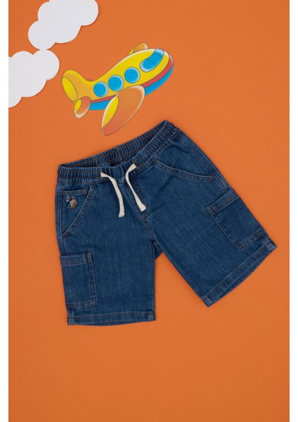 Erkek Çocuk Mavi Şort (Jean) 50304264-DN0022