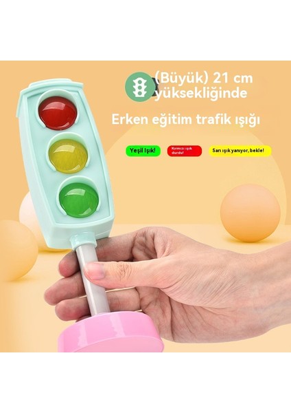 Çocuk Sesli ve Işıklı Oyuncaklar - Trafik Işıkları - Erken Eğitim Güvenliği Öğretim Yardımcıları-B (Yurt Dışından) modelleri