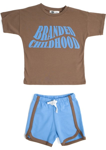 Çocuk Baskılı Tişört-Şort Takım fırsatları