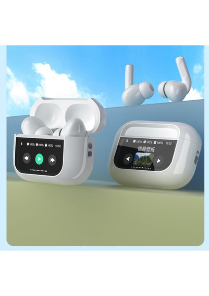 Apple AirPods Pro2 Kablosuz Kulaklık – Ekranlı Şarj Kutusu, Yüksek ses