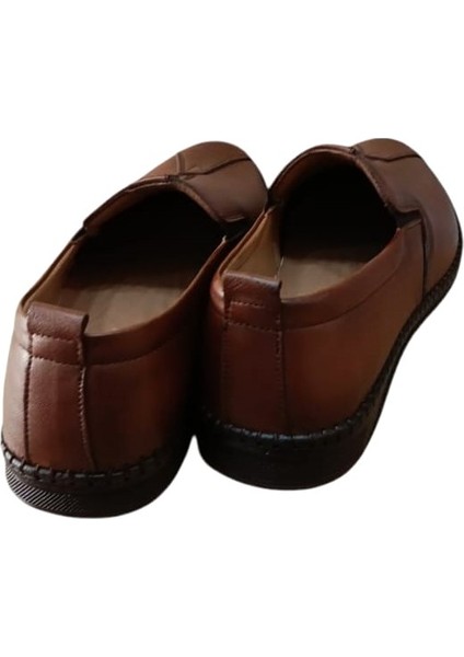 71101 Erkek Hakiki Deri Comfort Ayakkabı Taba fırsatları