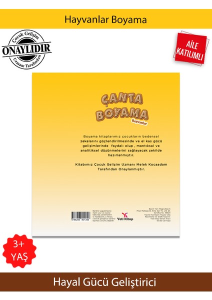Çanta Boyama / Hayvanlar - Feyyaz Ulaş indirimleri