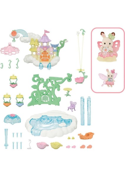 5815 Sylvanian Families Gökyüzü Masal Kalesi Oyun Seti +3 Yaş