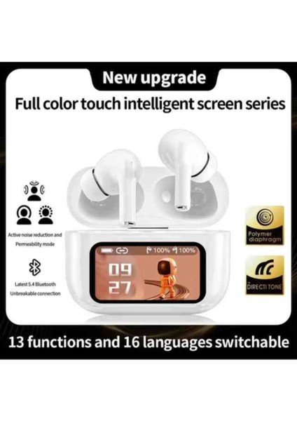 Apple AirPods Pro LED Ekranlı Bluetooth Kulaklık – Hd Ses, Otomatik bağlantı