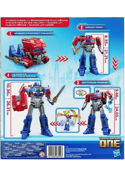 F9209 Transformers One Elektronik Optimus Prime