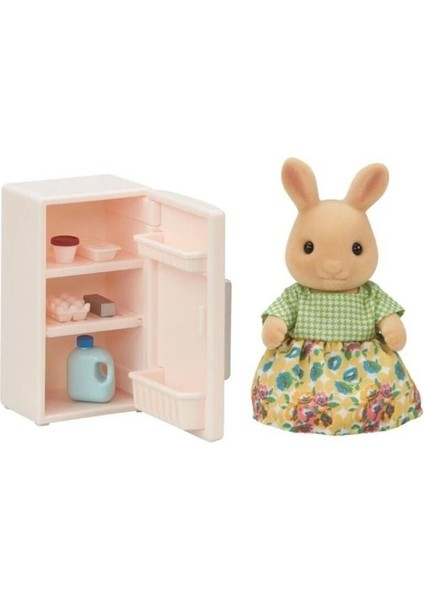 5548 Sylvanian Families Sunny Tavşan Anne ve Buzdolabı Seti +3 Yaş