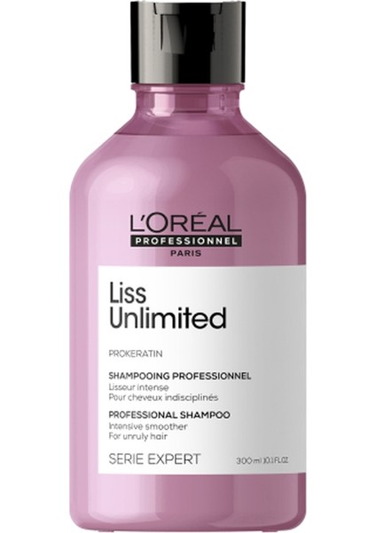 Serie Expert Liss Unlimited Shampoo-Yatıştırıcı Şampuan 300 ml