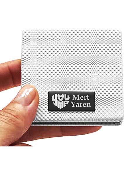 Kişiye Özel İsimli You&me Baskılı Kare Deri Ayna Çanta, Cep ve Makyaj Aynası fiyatları