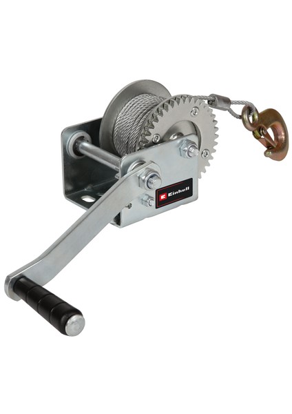 El Vinci TC-WI 500 (maks. taşıma kapasitesi 500 kg, 10 metre uzunluğunda bükülmez çelik halat, geri dönüş kilidi, yumuşak tutma sapı, emniyet kapaklı güvenlik yük kancası dahil) - 2260160