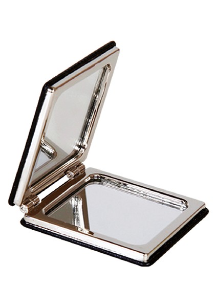 Kişiye Özel İsimli Harfli Sonsuzluk Işareti Baskılı Kare Deri Ayna Çanta, Cep ve Makyaj Aynası indirimleri