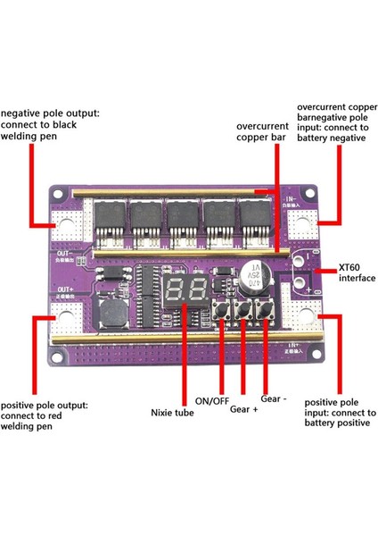 Zoroom 99 Dişliler Ayarlanabilir Mini Nokta Kaynak Makinesi Kaynak Için Kontrol Panosu 18650 /0.05-0.3mm Nikel Levha (Yurt Dışından) indirimleri