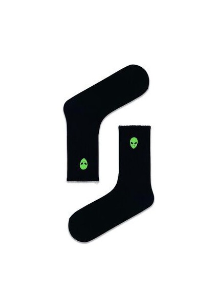 Uzay Nakışlı Tenis Spor Çorap