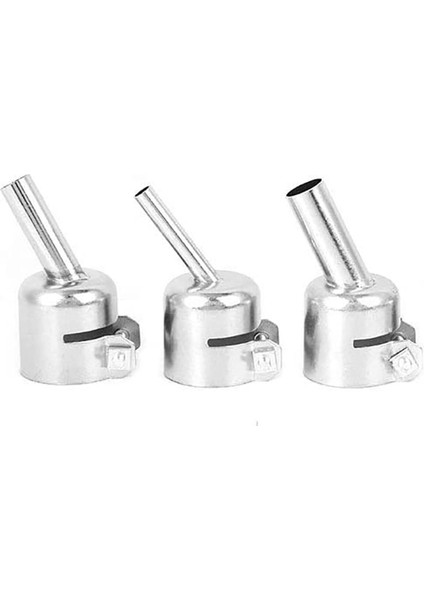 850 Sıcak Hava Lehimleme Istasyonu Için Değiştirilebilir 3 Adet Sıcak Hava Nozulları (Yurt Dışından)