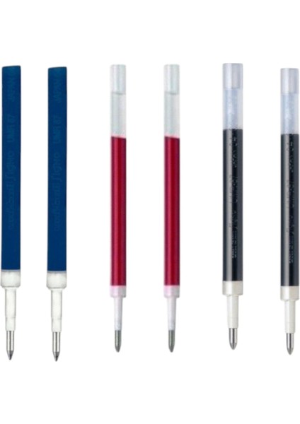 Uniball Signo 207 ( 0.7 ) Jel Kalem Yedeği Mavi-Kırmızı-Siyah ( 2'şer Adet)