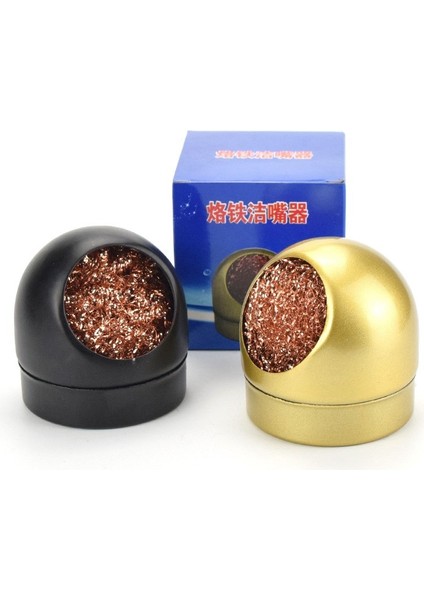 Adet Elektrikli Havya Ucu Temizleyici Metal Tabanı ile Kalay Temizleme Net Lehim Sökme Demir Örgü Filtre Ucu Temizleme (Yurt Dışından) indirimleri